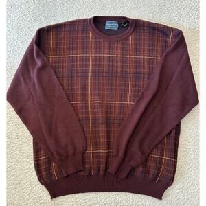 Florence Tricot Wool Blend Sweater Size XL